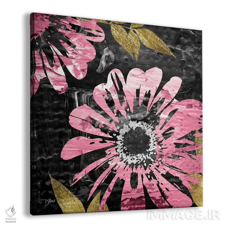تابلو رز سیاه یک اثر دایان استیمسون - نمای پرسپکتیو محصول