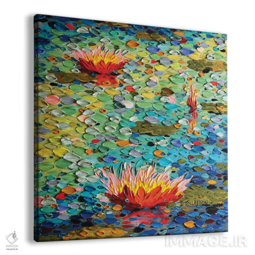 تابلو شکوه تابستان اثر دنا تولفسون - نمای پرسپکتیو محصول