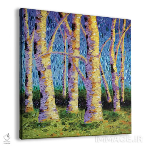 تابلو باغ شاعرانه اثر دنا تولفسون - نمای پرسپکتیو محصول