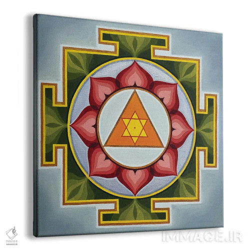 تابلو یانترا گنشا اثر دیانا تیتووا - نمای پرسپکتیو محصول