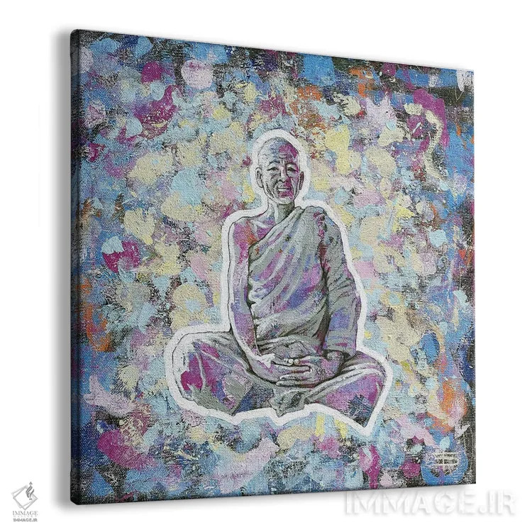 تابلو خارج شدن ذهن از دغدغهها اثر دیانا تیتووا - نمای پرسپکتیو محصول