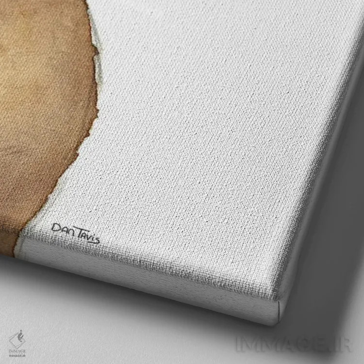 تابلو آیین صبحگاهی اثر دن تاویس - نمای نزدیک بافت بوم