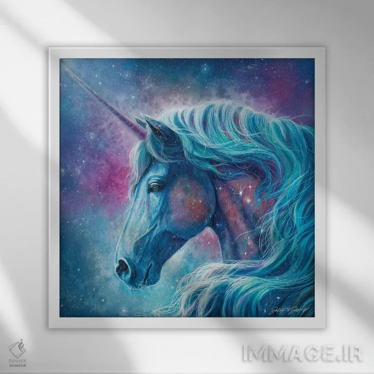 تابلو شکوه اثر دکوتا دیتویلر - نمای قابدار سفید