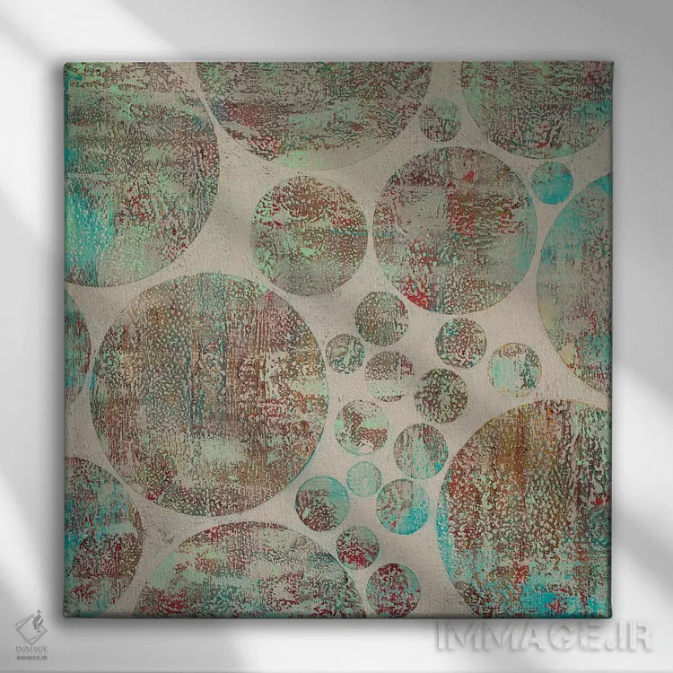 تابلو استعداد او دیدن ماه بود اثر آلیشیا دان - نمای روبهرو روی دیوار