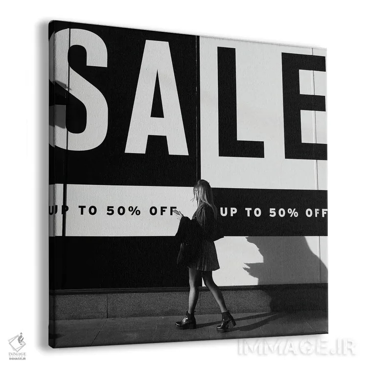 تابلو صد درصد اثر آمادئوس لانگ - نمای پرسپکتیو محصول