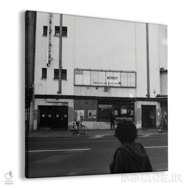 تابلو دوبلین اثر آمادئوس لانگ - نمای پرسپکتیو محصول