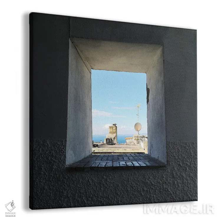 تابلو آمستردام اثر آمادئوس لانگ - نمای پرسپکتیو محصول