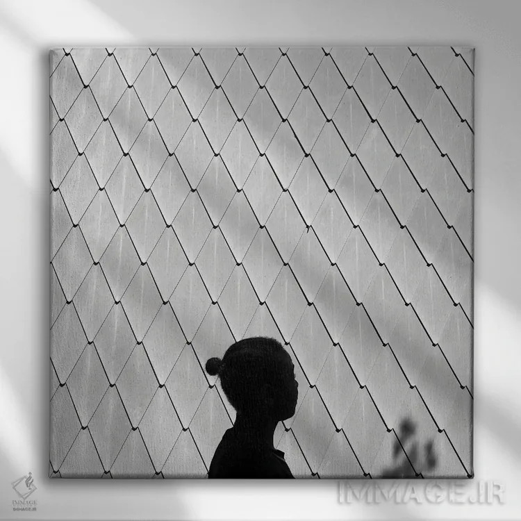 تابلو امروز را لذت ببر اثر آمادئوس لانگ - نمای روبهرو روی دیوار