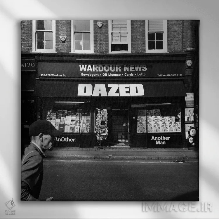 تابلو در حال رویا دیدن اثر آمادئوس لانگ - نمای روبهرو روی دیوار