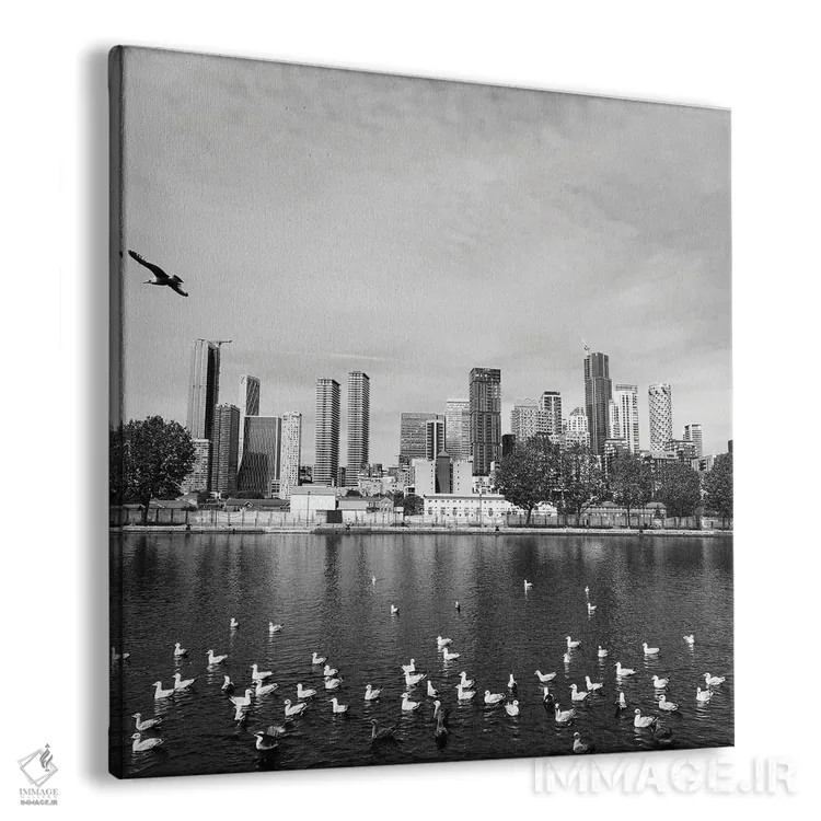 تابلو خوشبختی اثر آمادئوس لانگ - نمای پرسپکتیو محصول