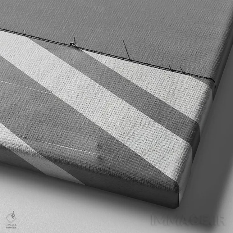 تابلو تمرکز کن اثر آمادئوس لانگ - نمای نزدیک بافت بوم