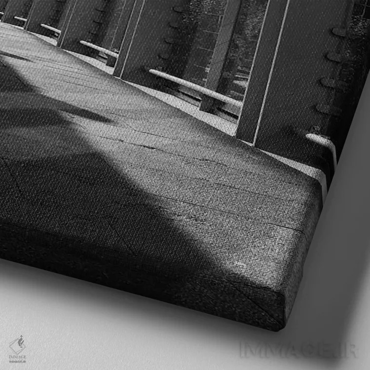 تابلو کاوش کن اثر آمادئوس لانگ - نمای نزدیک بافت بوم