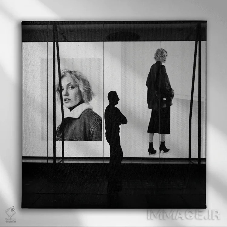 تابلو ادامه بده اثر آمادئوس لانگ - نمای روبهرو روی دیوار