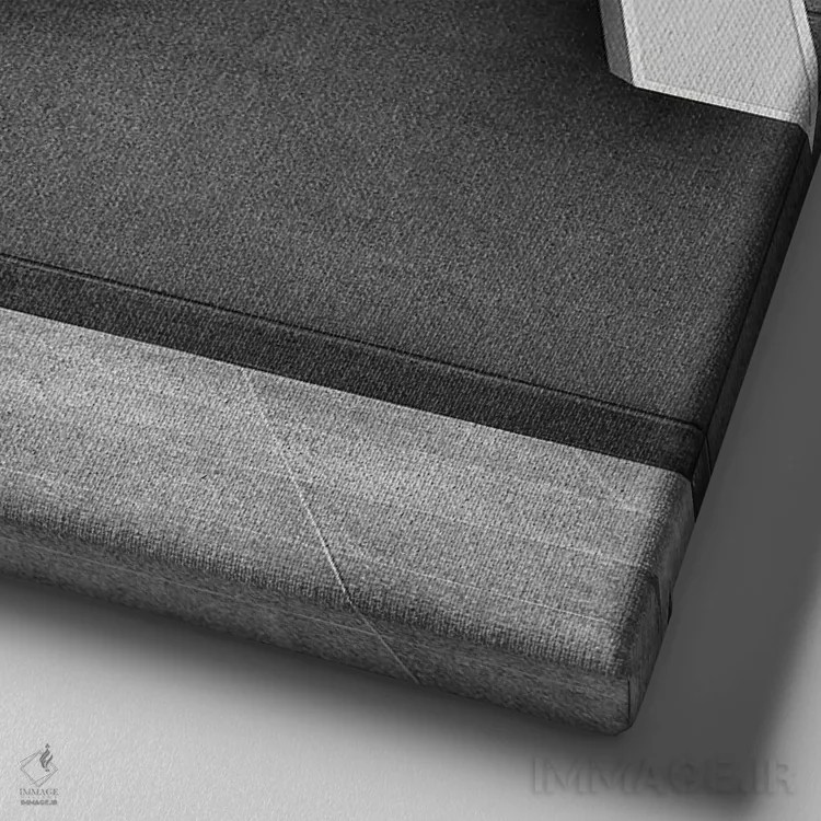 تابلو گلاسگو اثر آمادئوس لانگ - نمای نزدیک بافت بوم