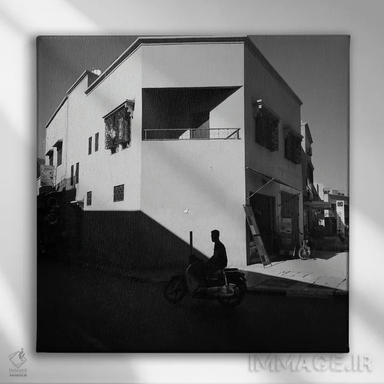 تابلو زندگی زیباست اثر آمادئوس لانگ - نمای روبهرو روی دیوار