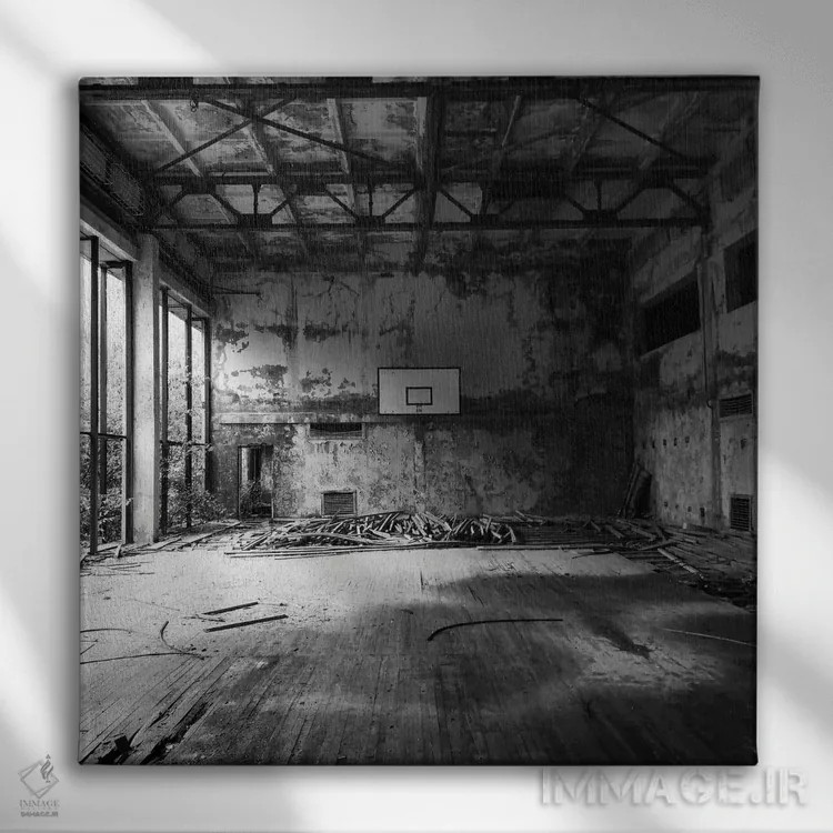 تابلو لندن اثر آمادئوس لانگ - نمای روبهرو روی دیوار