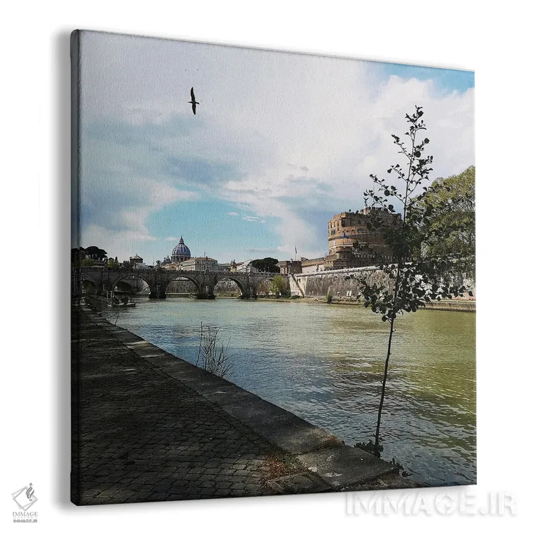 تابلو هرگز تسلیم نشو اثر آمادئوس لانگ - نمای پرسپکتیو محصول