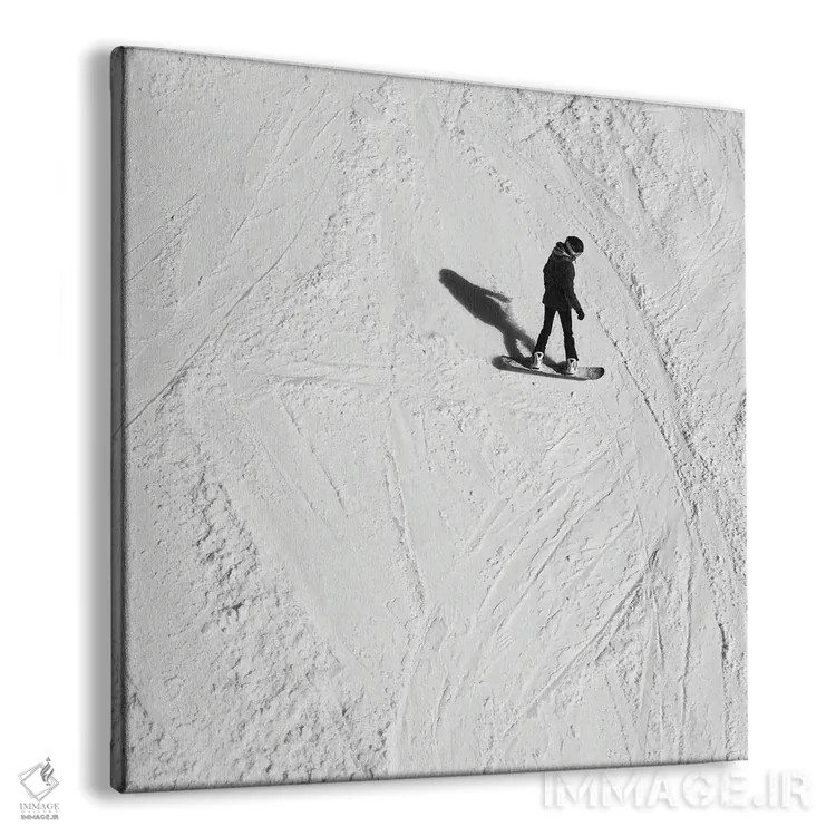 تابلو سیاه رنگ خوشحالی من است اثر آمادئوس لانگ - نمای پرسپکتیو محصول