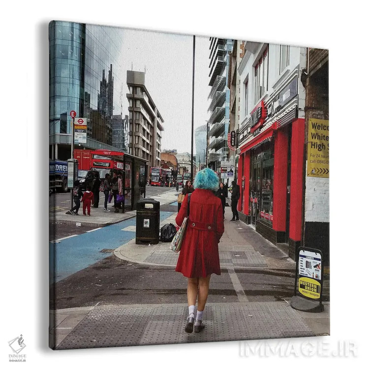 تابلو وحشی بمان اثر آمادئوس لانگ - نمای پرسپکتیو محصول