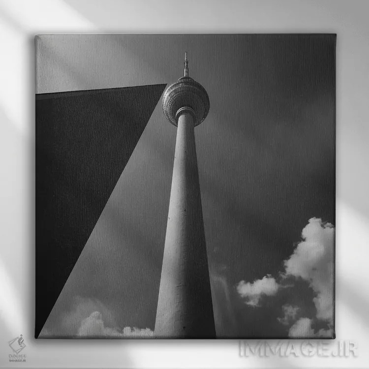 تابلو توکیو اثر آمادئوس لانگ - نمای روبهرو روی دیوار