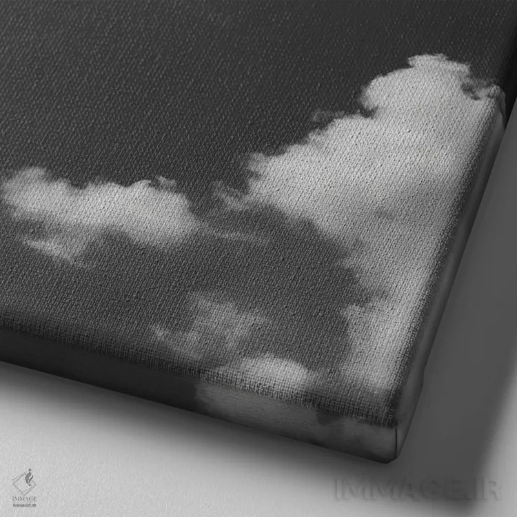 تابلو توکیو اثر آمادئوس لانگ - نمای نزدیک بافت بوم