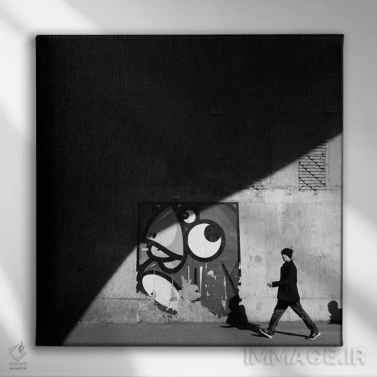 تابلو استکهلم اثر آمادئوس لانگ - نمای روبهرو روی دیوار