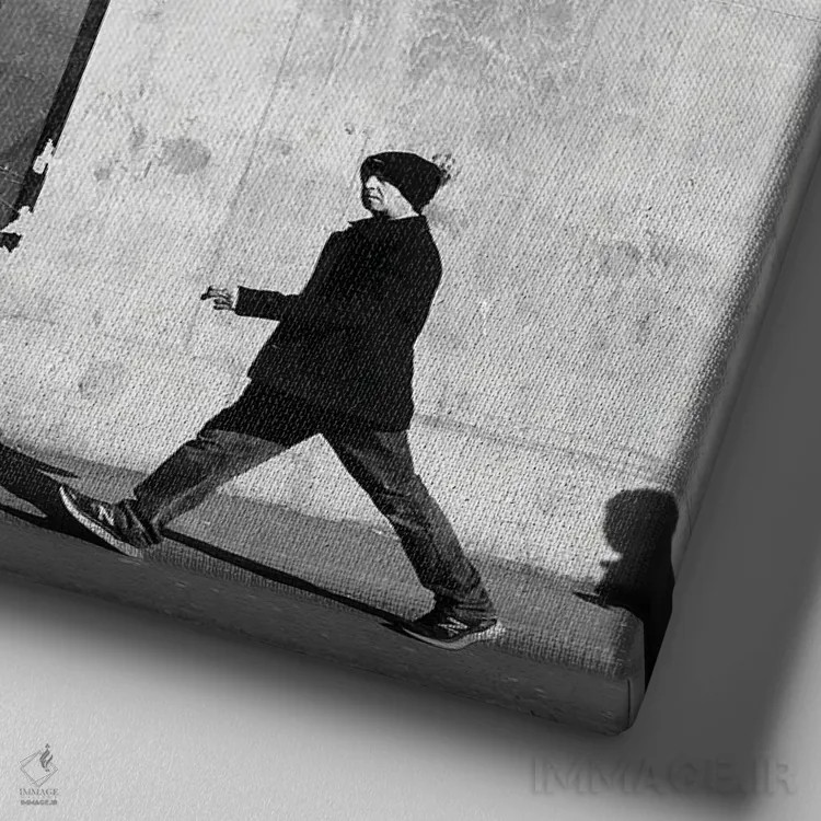 تابلو استکهلم اثر آمادئوس لانگ - نمای نزدیک بافت بوم