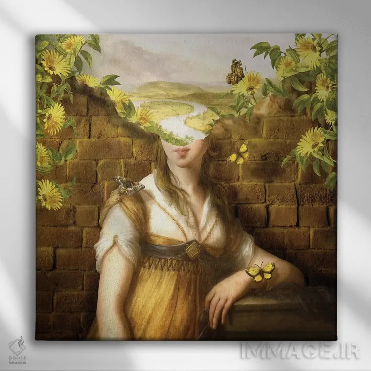 تابلو ذهن سرگردان اثر دیوگو وریسیمو - نمای روبهرو روی دیوار