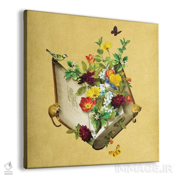 تابلو باغ رازآلود اثر دیوگو وریسیمو - نمای پرسپکتیو محصول