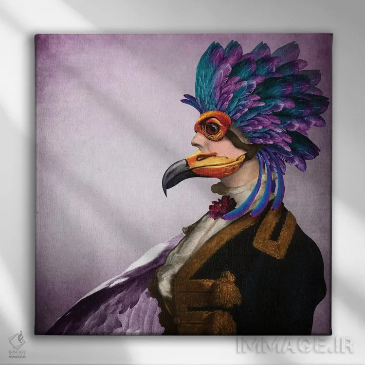 تابلو مارکزا (بانوی اشرافی ایتالیایی) اثر دیوگو وریسیمو - نمای روبهرو روی دیوار