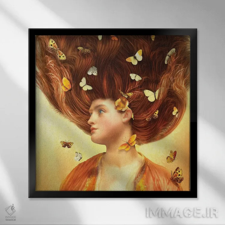تابلو رویاهای لرزان اثر دیوگو وریسیمو - نمای قابدار مشکی