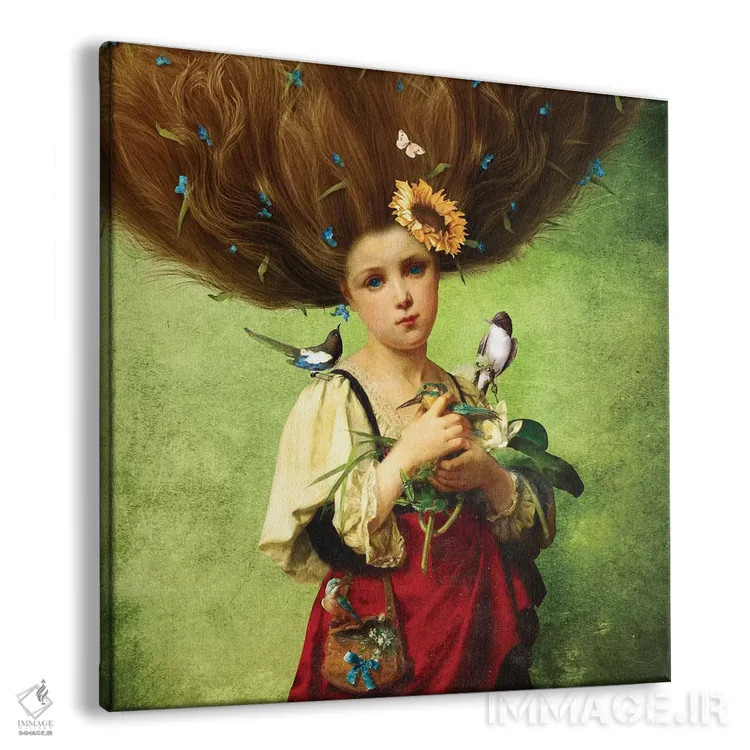 تابلو آغوش گرم اثر دیوگو وریسیمو - نمای پرسپکتیو محصول