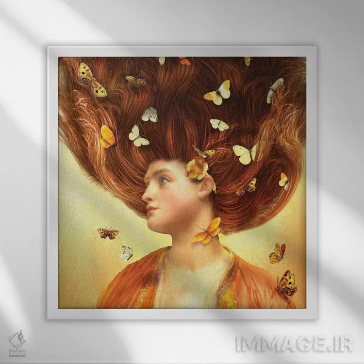 تابلو رویاهای لرزان اثر دیوگو وریسیمو - نمای قابدار سفید