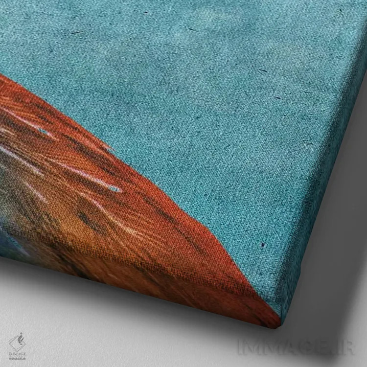 تابلو آزاداندیش/آزادرو اثر دیوگو وریسیمو - نمای نزدیک بافت بوم