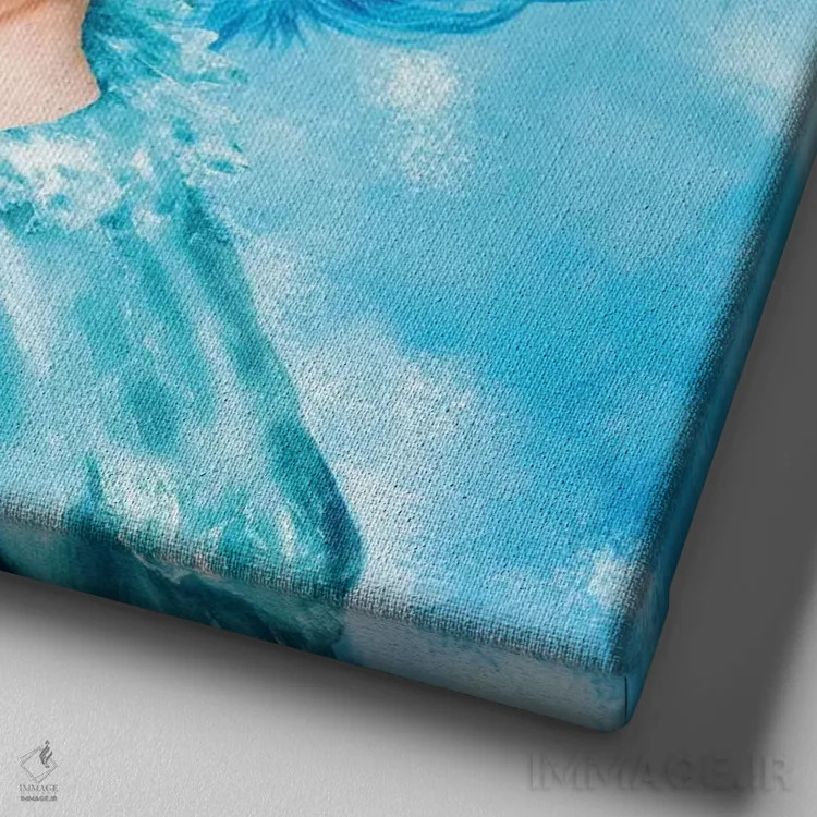 تابلو آوازهای نجواگونه اثر دیوگو وریسیمو - نمای نزدیک بافت بوم