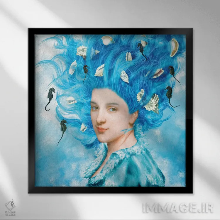 تابلو آوازهای نجواگونه اثر دیوگو وریسیمو - نمای قابدار مشکی