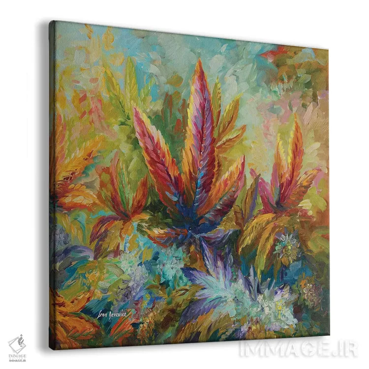 تابلو بهشت ماریجوانا اثر لئون دوونیس - نمای پرسپکتیو محصول