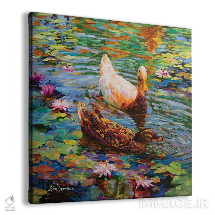 تابلو آرزوهای رنگارنگ اثر لئون دوونیس - نمای پرسپکتیو محصول