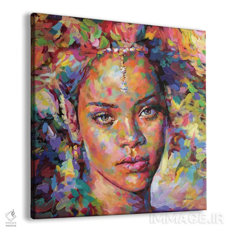 تابلو الماسها در آسمان اثر لئون دوونیس - نمای پرسپکتیو محصول