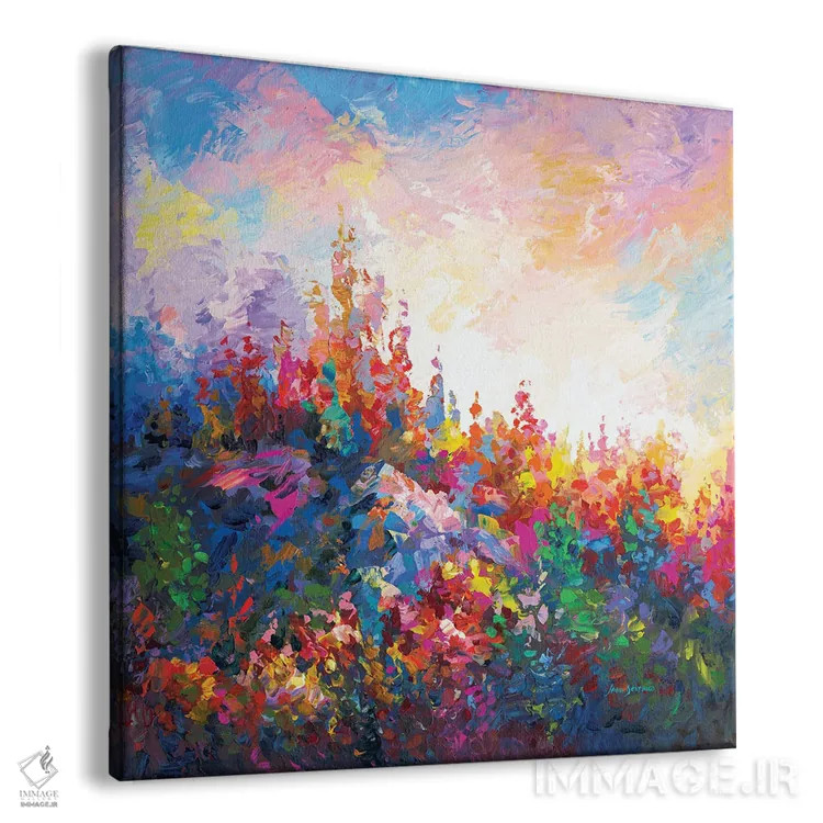 تابلو به سوی جنگل رؤیاها اثر لئون دوونیس - نمای پرسپکتیو محصول