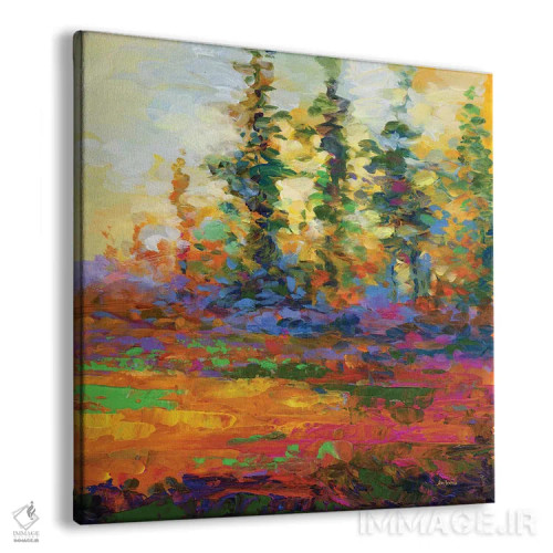 تابلو برداشتهایی از بعدازظهر اثر لئون دوونیس - نمای پرسپکتیو محصول