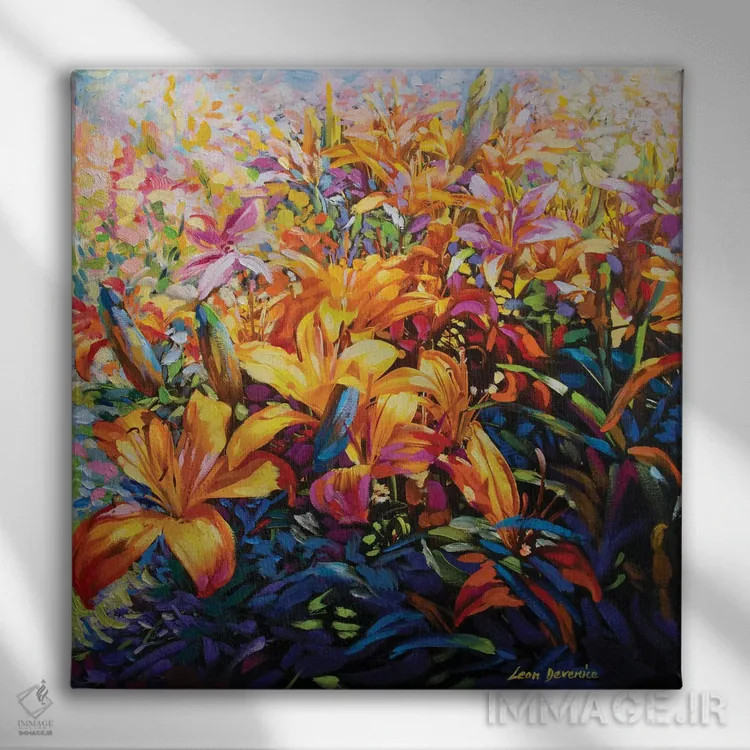 تابلو لبخند زمین اثر لئون دوونیس - نمای روبهرو روی دیوار