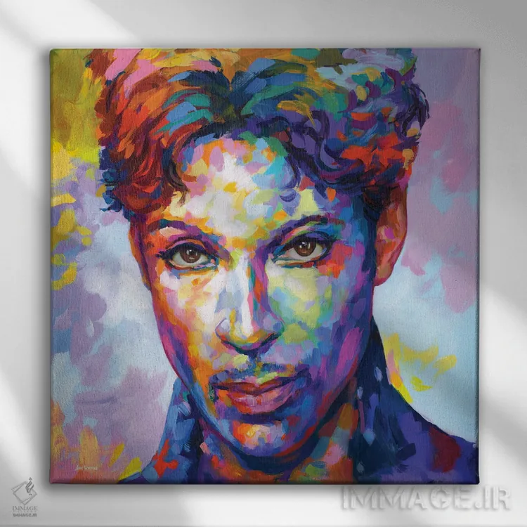 تابلو پرینس (اسم هنرمند) اثر لئون دوونیس - نمای روبهرو روی دیوار