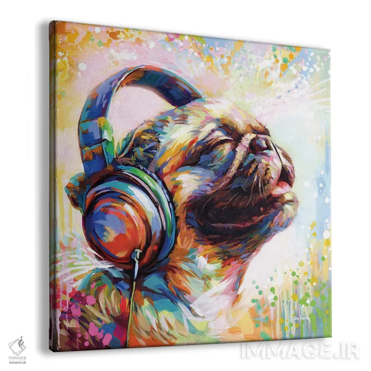 تابلو شادی ضربان پاگ اثر لئون دوونیس - نمای پرسپکتیو محصول