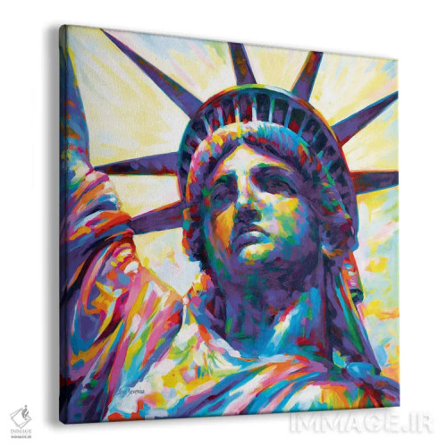 تابلو Nyc,بانوی آزادی، نیویورک اثر لئون دوونیس - نمای پرسپکتیو محصول