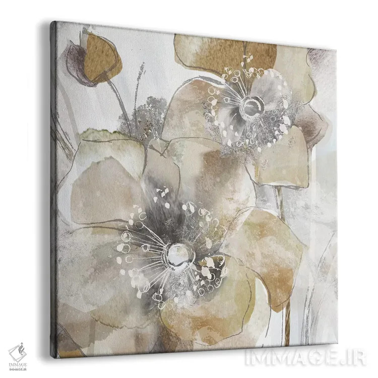 تابلو شقایق بهاری تاپه ۲ اثر ماریا دونوان - نمای پرسپکتیو محصول