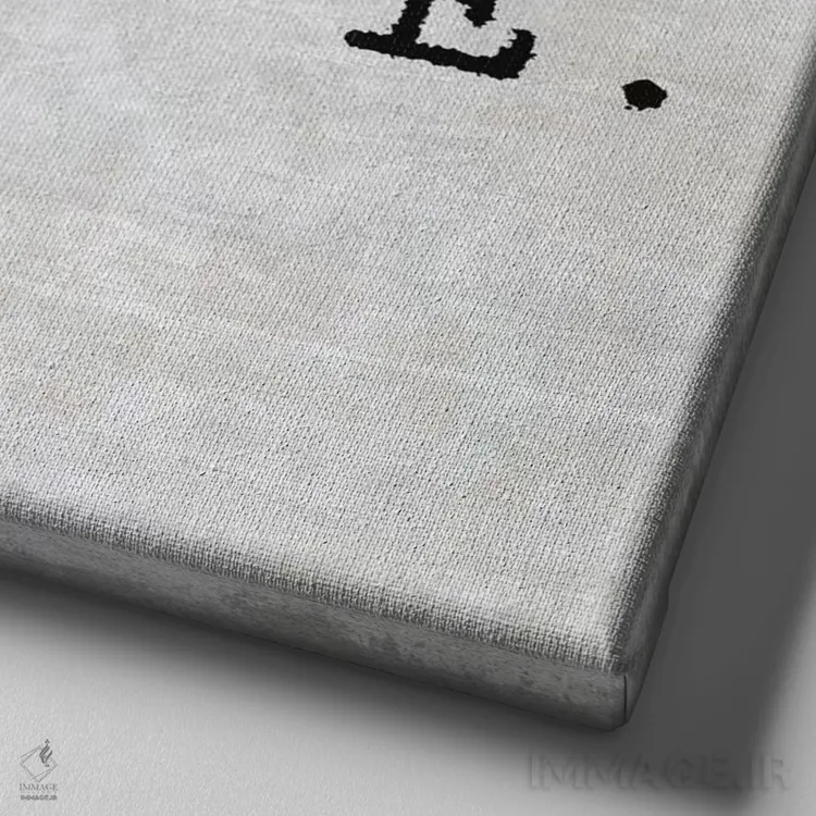 تابلو عشق را انتخاب کن اثر جیمی مکداول - نمای نزدیک بافت بوم