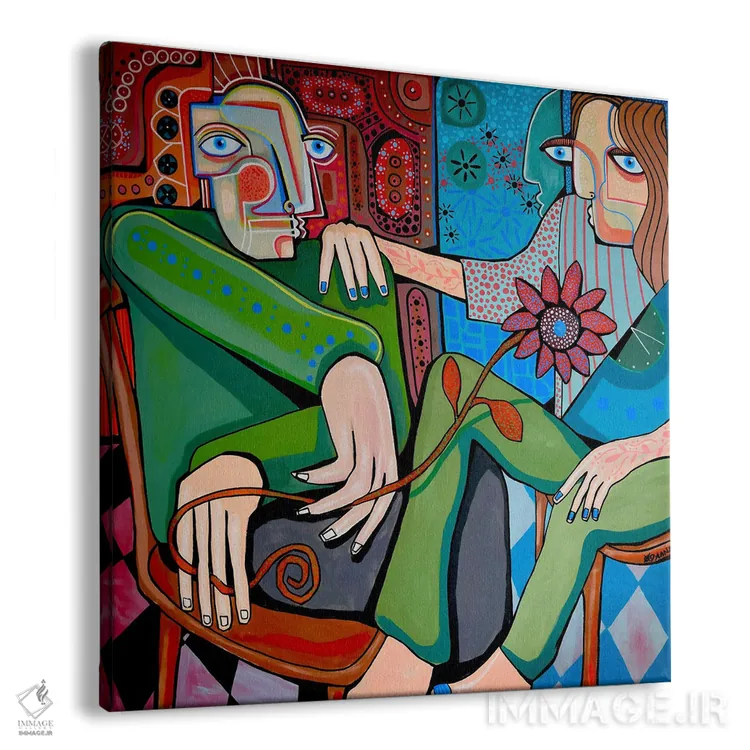 تابلو زمان التیام اثر دیلان گیِل - نمای پرسپکتیو محصول