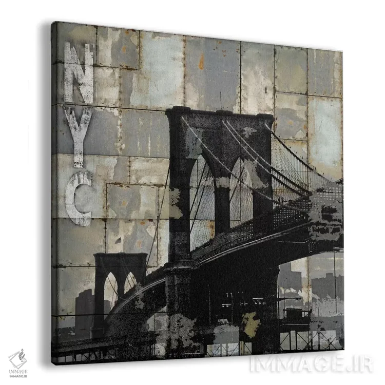 تابلو صنعتی نیویورک ۱ اثر دیلان متیوز - نمای پرسپکتیو محصول