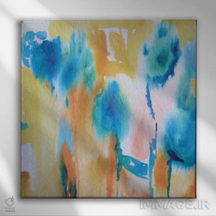 تابلو تابستان اثر رباورهاا کریستوا - نمای روبهرو روی دیوار